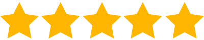 5 Stars representing Mold Patrol's 5-star rating